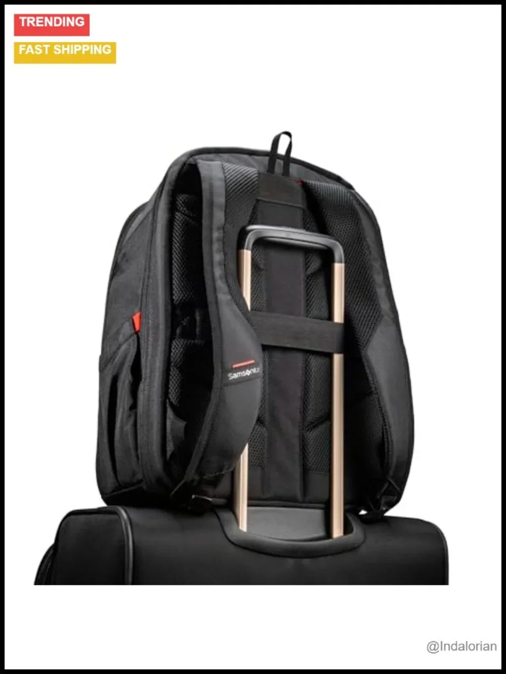 Large Expandable Laptop Backpack - Travel Daypack with Multiple Compartments
